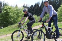 E-Biken im Herzen Europas