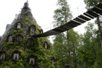 Bioreservat Huilo Huilo im Süden Chiles mit Baum- und Berghotels Bioreservat Huilo Huilo im Süden Chiles mit Baum- und Berghotels