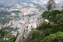 Das Castelo dos Mouros bei Sintra