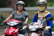 Das Moped ist in Vietnam Transportmittel Nummer eins