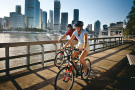 Queensland: Mit dem Fahrrad durch Brisbaine