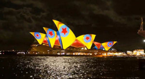 Die Eröffnung von Vivid Sydney 2013 im Zeitraffer