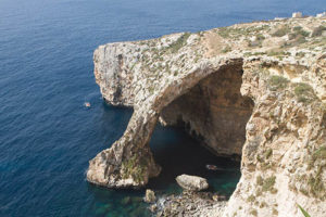 Die Blaue Grotte in Malta